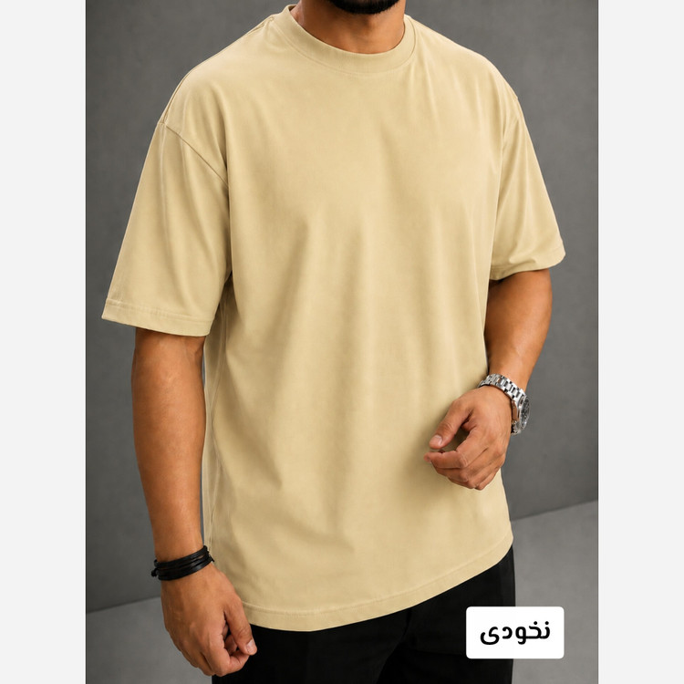 تیشرت مردانه ساده تمام نخ پنبه 28