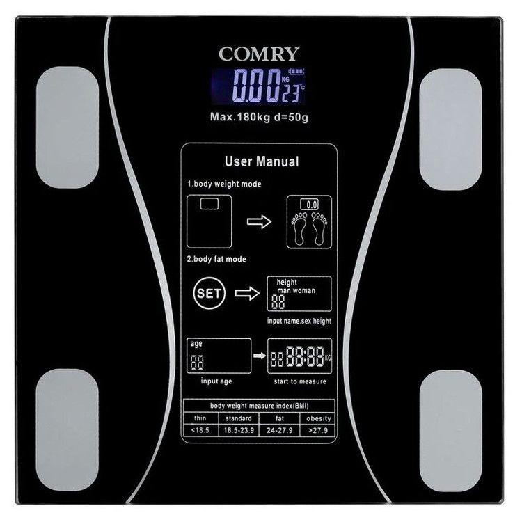 ترازو دیجیتال کمری COMRY هوشمند