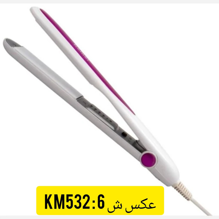 اتو مو کیمی km-329 kemei با کیفیت صاف کننده مو سر ورژن جدید ( خرید عمده و تکی اتومو گناوه مارکت )