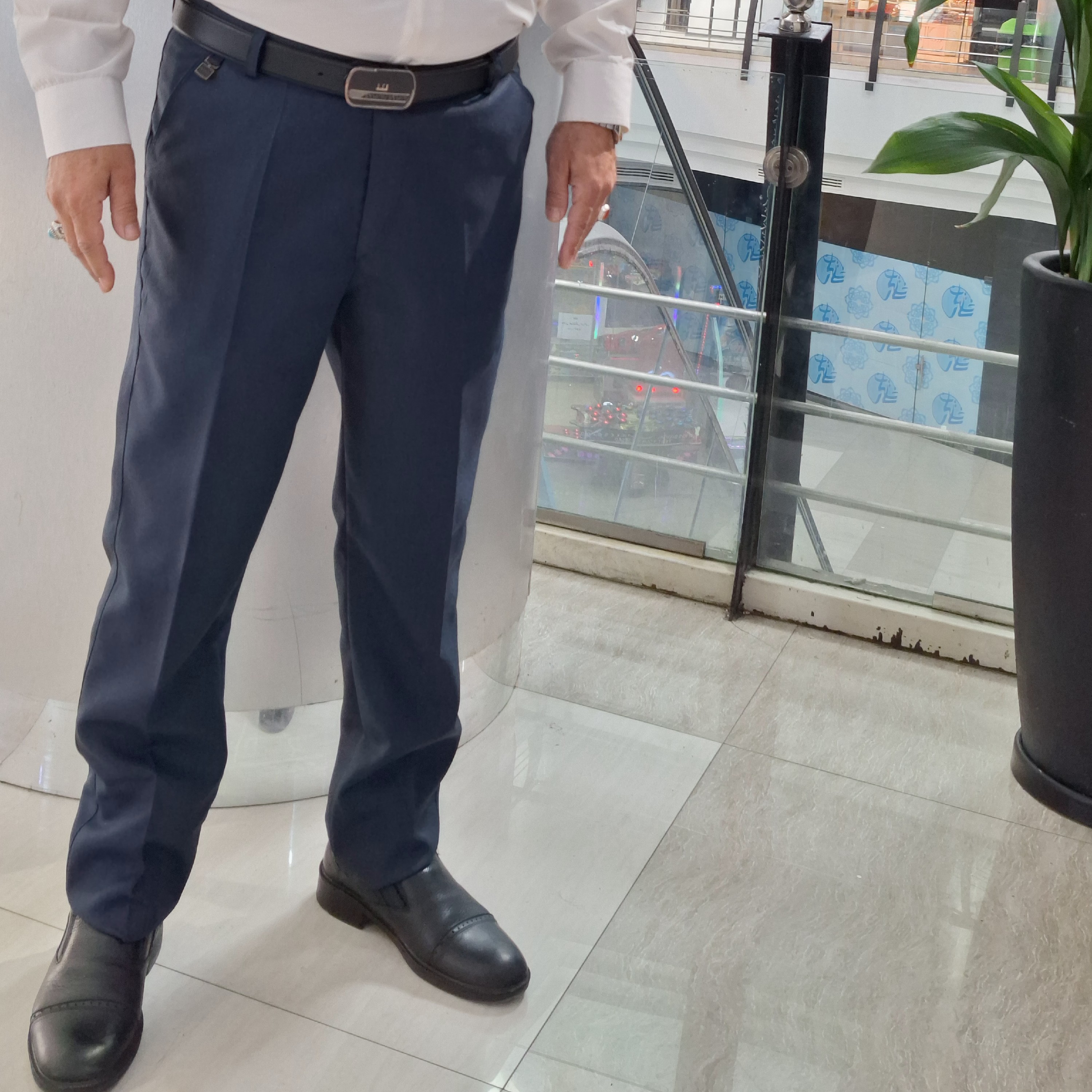 شلوار پارچه ای راسته مردانه فاستونی (اقتصادی)