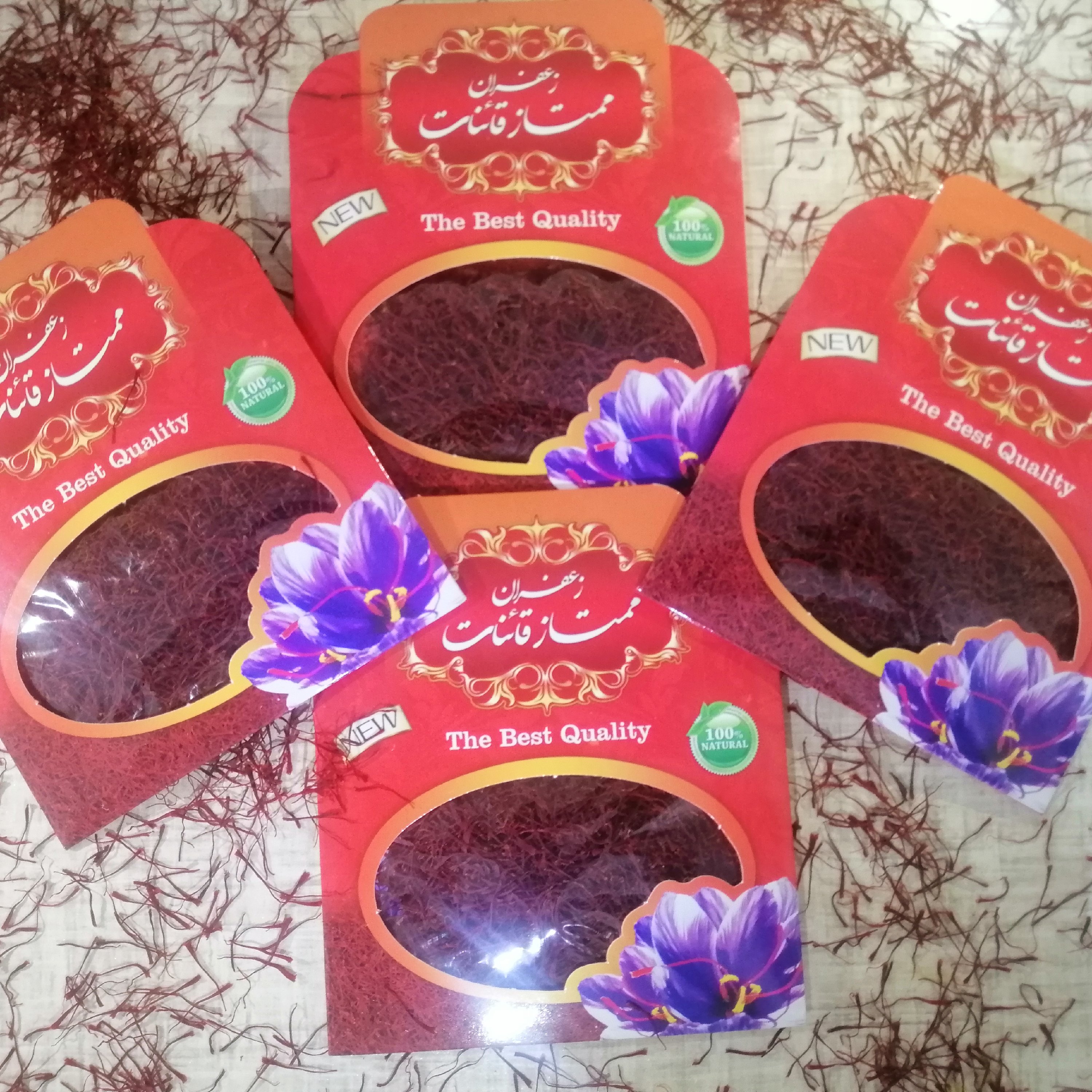 زعفران ممتاز قاینات یک مثقالی