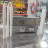 شمع تابان.مدل لاله بدون پایه.بسته شش عددی.سوخت بالای بیست و پنج دقیقه.رنگ سفید