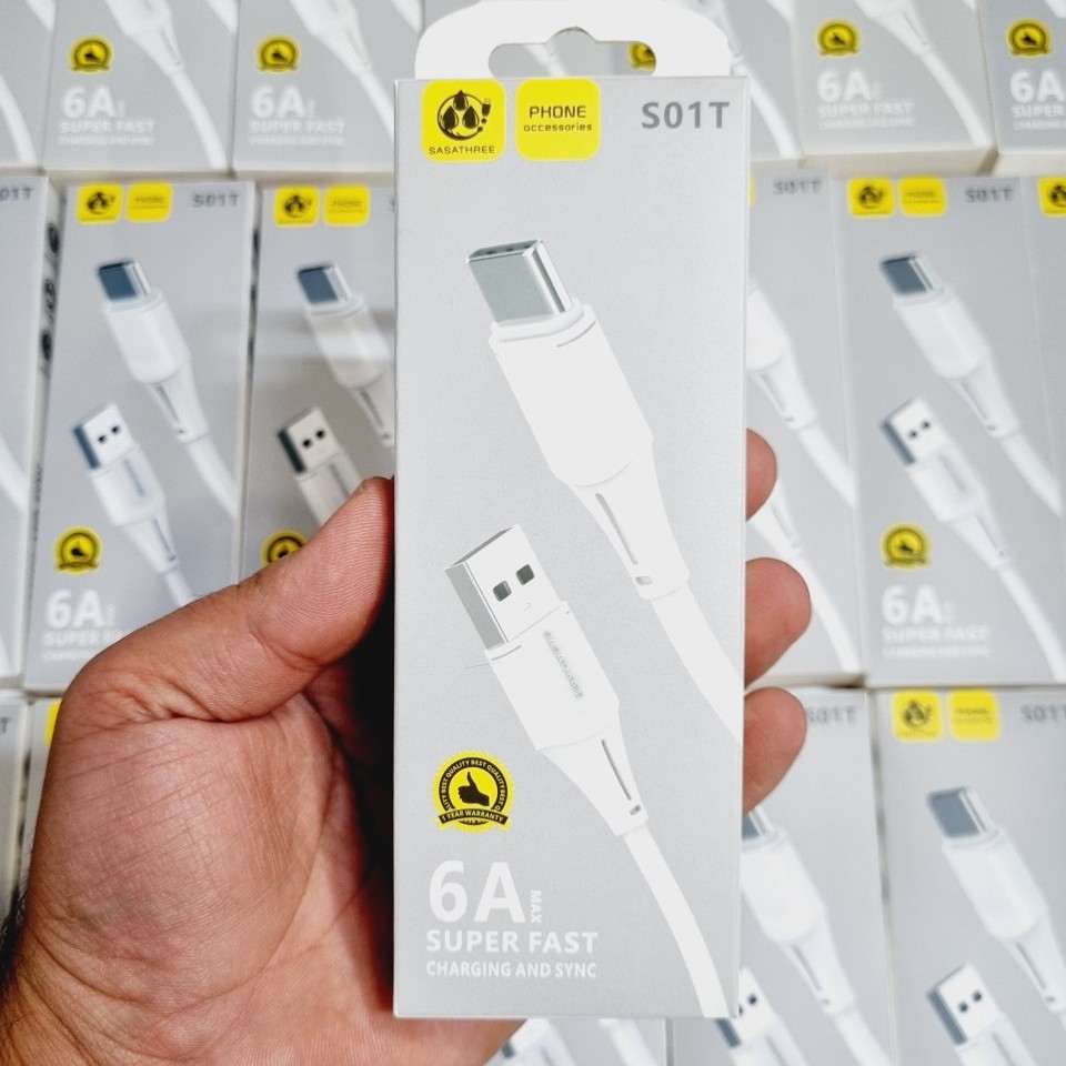 کابل شارژ تایپ سی 6 آمپر شیائومی poco x3 کیفیت عالی - تخفیف ویژه