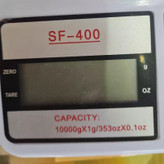 ترازو آشپزخانه اصلی چین برند سومیت با باطری، دیجیتال 10 کیلویی sf 400 دقت 1 گرم، سفید درجه 1 ، ممتاز 5 ستاره