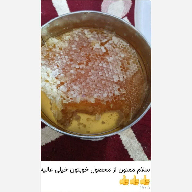 عسل باموم خودبافت برداشت جدید یک کیلویی ( خرید از زنبوردار)