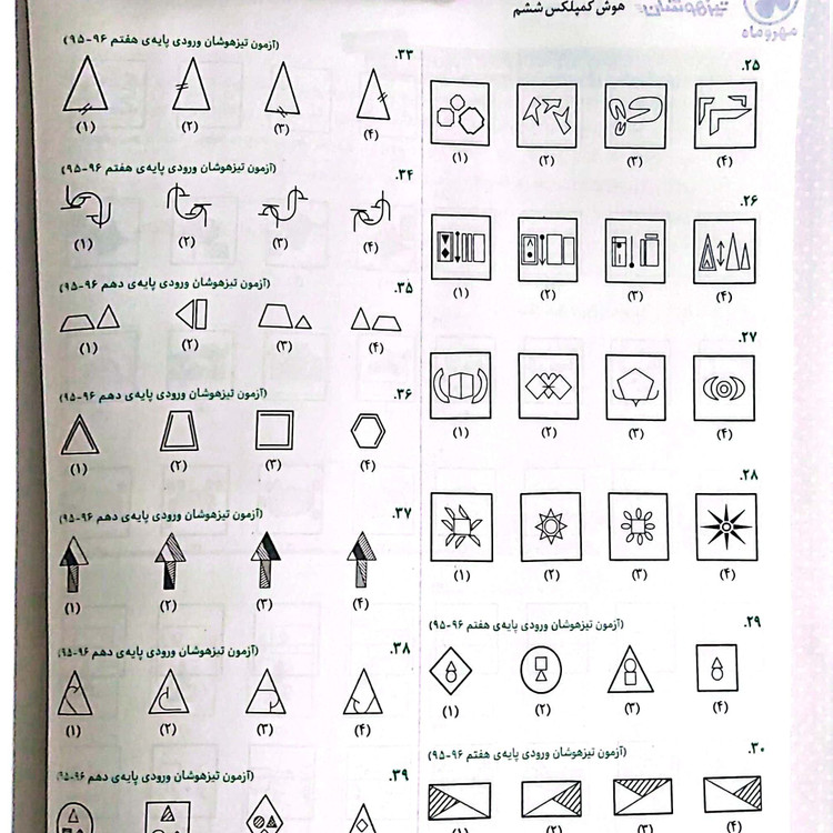کتاب هوش کمپلکس ششم فورکی 4K انتشارات مهروماه آزمون 1406