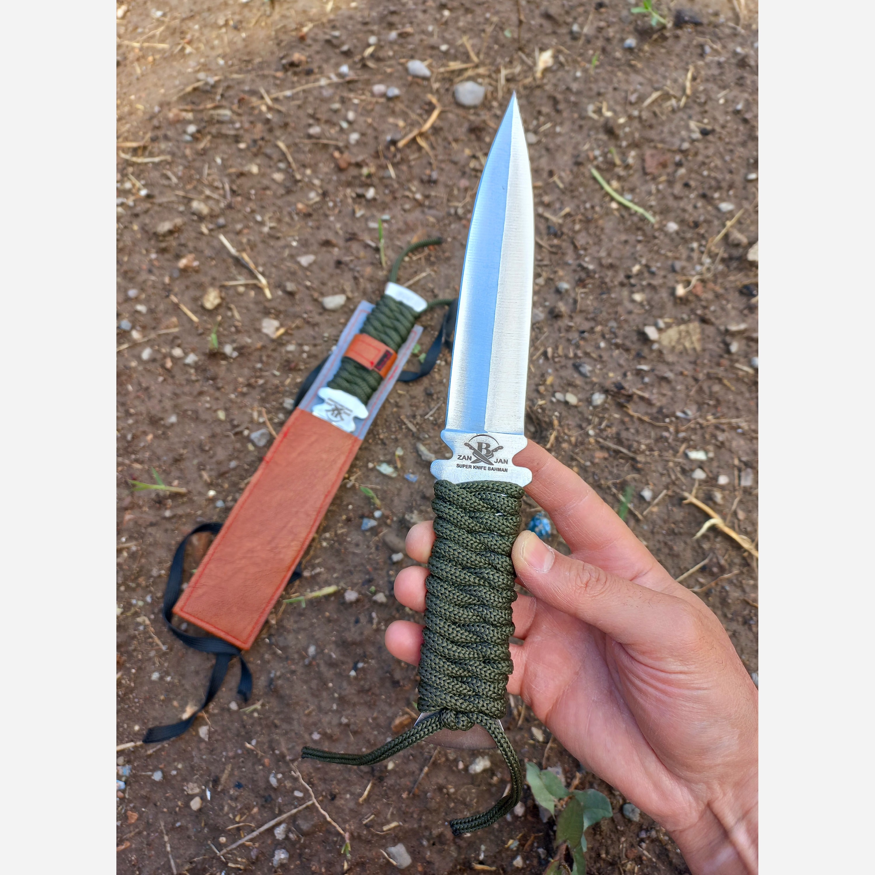 چاقو طبیعتگردی ضدزنگ زنجان