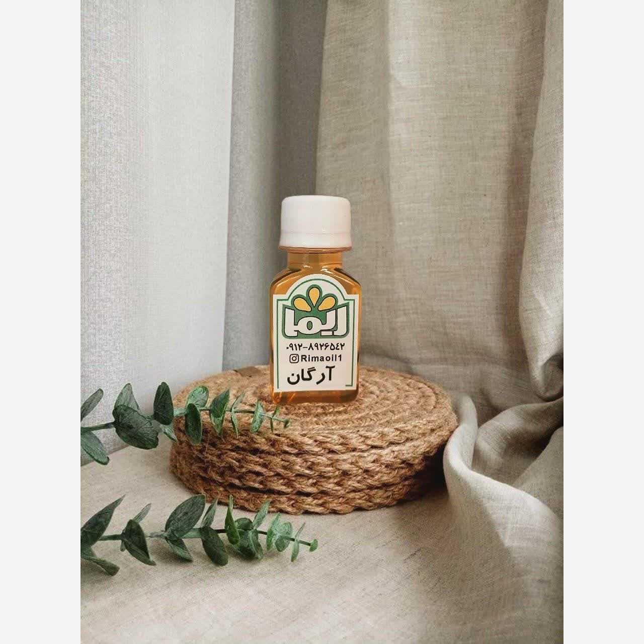 روغن آرگان اصل مراکش ریما 60 سی سی غلیظ و معطر مناسب برای مو و پوست آبرسان بسیار قوی