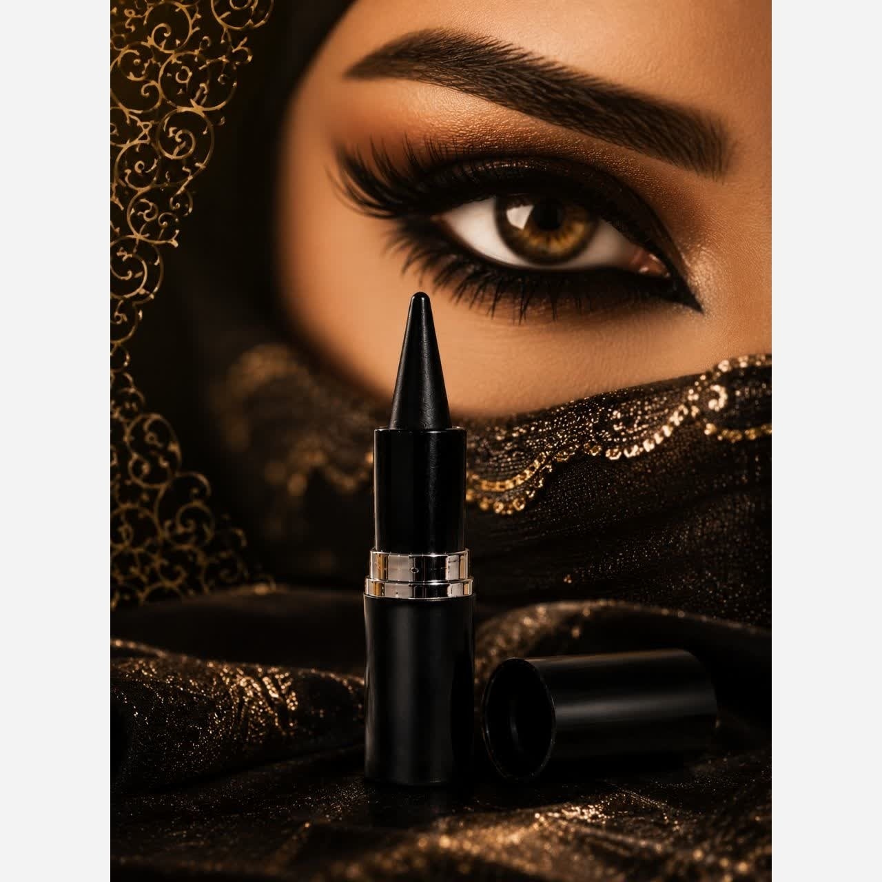 سرمه عربی، بدون ریزش، ضد آب، تقویت کننده مژه و ابرو، ترکیبی از سرمه ده مغز، سرمه اثمد و...