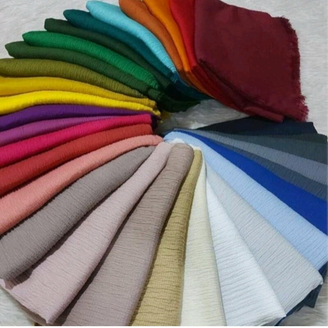 شال پفکی ساده نخی (به قیمت کارخانه)