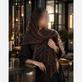 شال گیپور طرح دار (شامل هدیه)