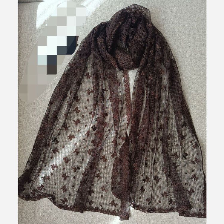 شال گیپور طرح دار (شامل هدیه)