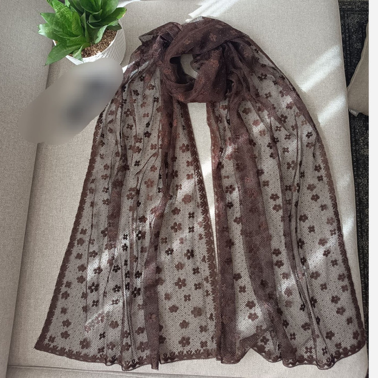 شال گیپور طرح دار (شامل هدیه)