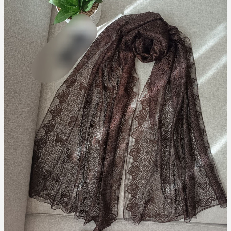 شال گیپور طرح دار (شامل هدیه)