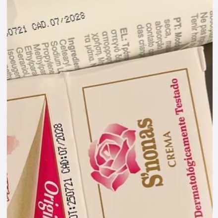 کرم تیوپی گلیسرین گل رز اسنوناس 150 میل