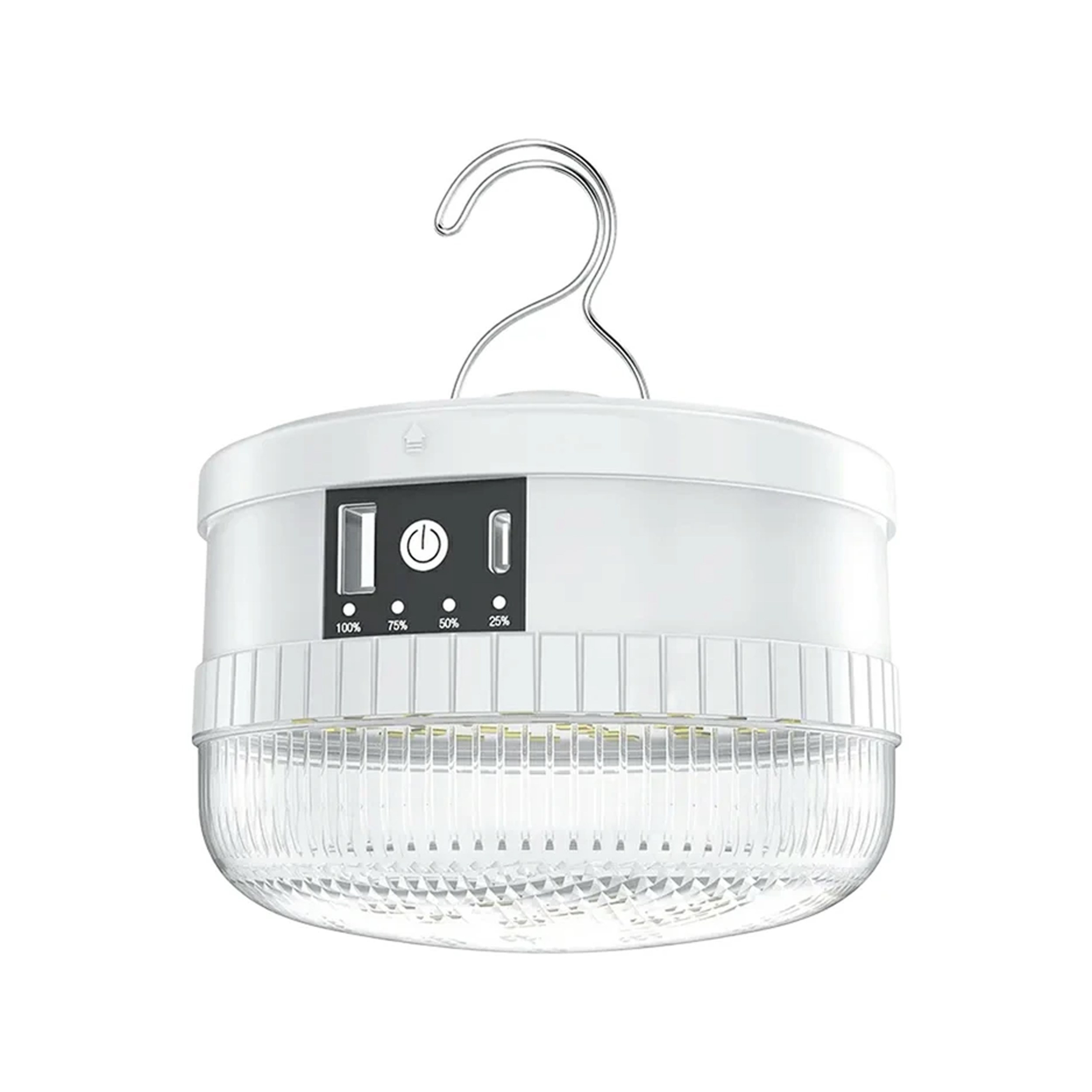 لامپ شارژی و پاوربانک دی پی مدل DP-7823B 80W