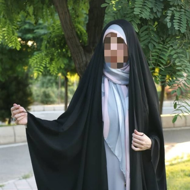 چادر عربی اصیل کرپ تایتانیک. چادر جده کرپ