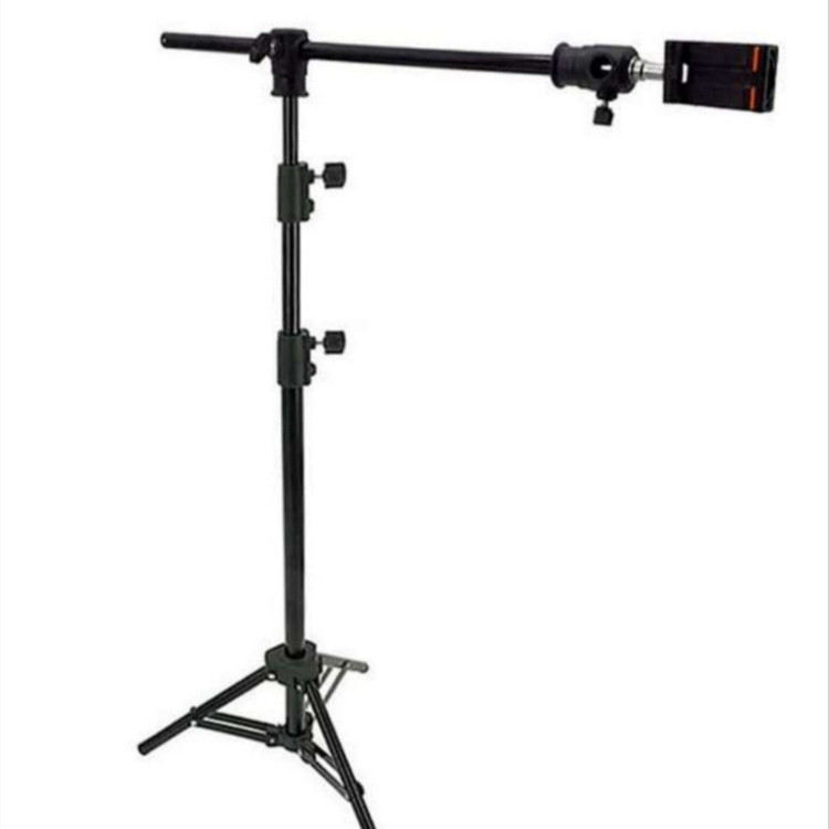 سه پایه نگهدارنده گوشی موبایل مدل تی M2 805 مناسب تمامی موبایل ها ( حداکثر ارتفاع 2 متر )