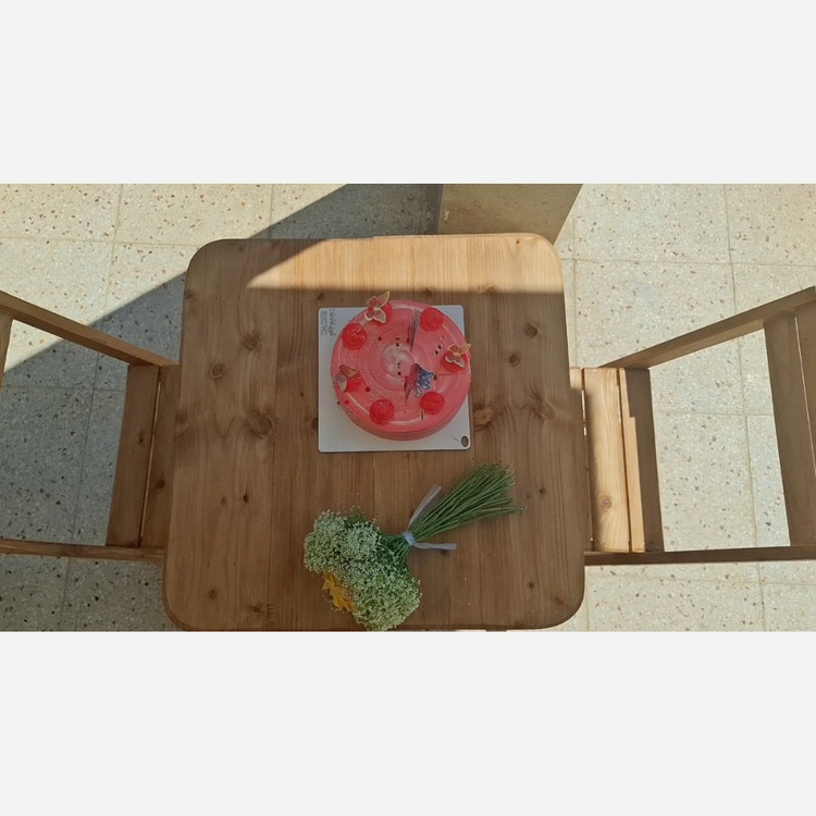 میز و صندلی تاشو چوبی دو نفره تمام روس ( پسکرایه )