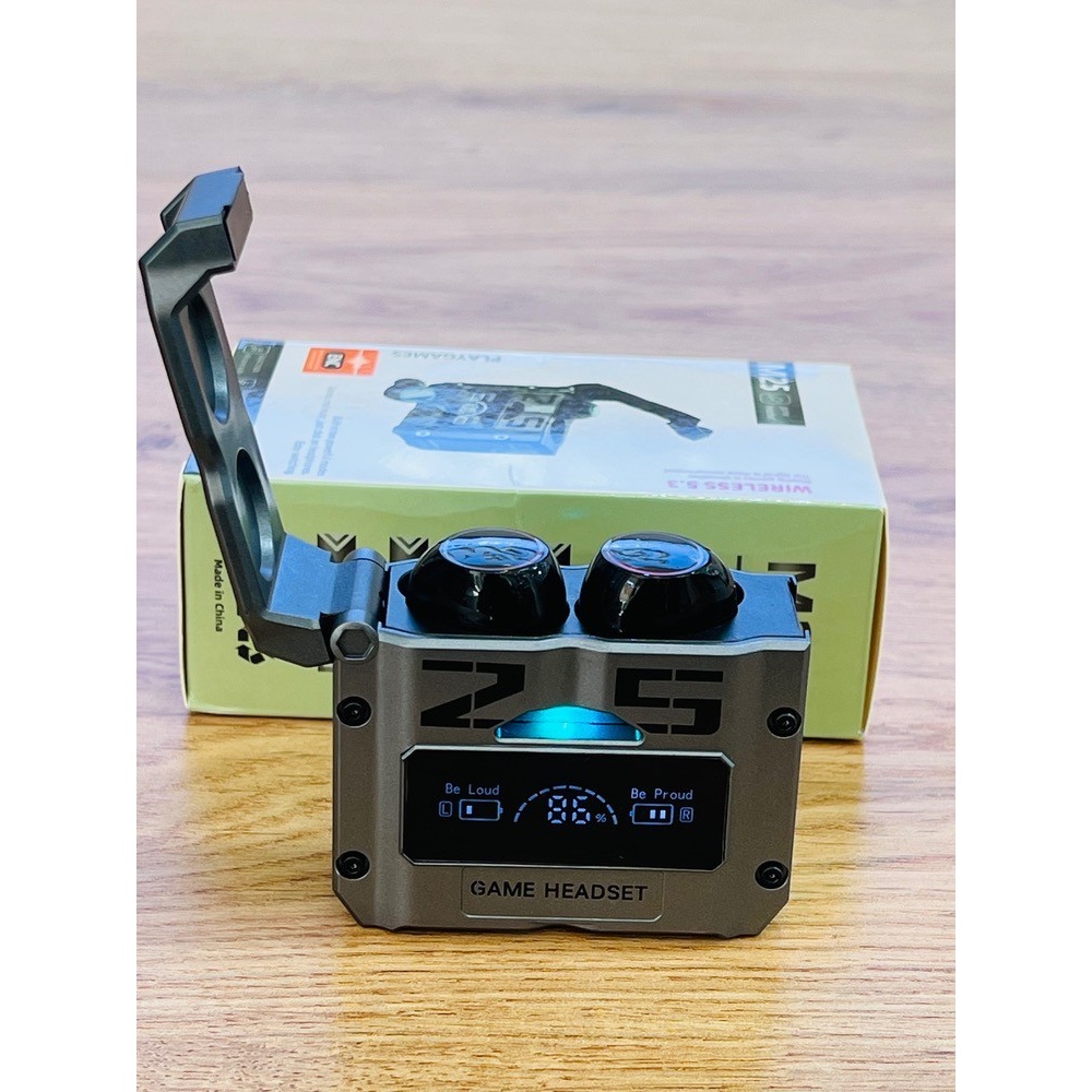 ایرپاد گیمینگ M25 با تکنولوژی ENC، حالت مخصوص بازی و نمایشگر LED دیجیتال آینه ای