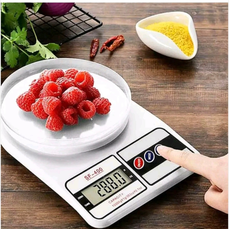 ترازو آشپزخانه دیجیتالی Sf400 وارداتی باطری دار