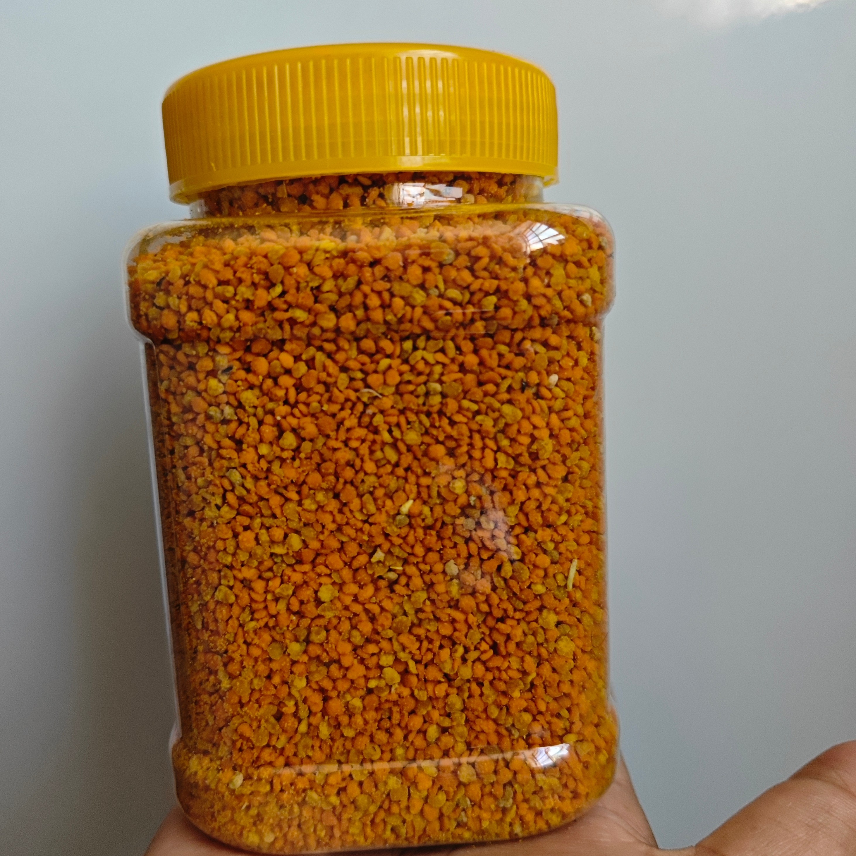 گرده گل اعلا کوهستان تازه تک گل گلرنگ رنگ سرخ 1405مستقیم از زنبوردار الک شده خشک