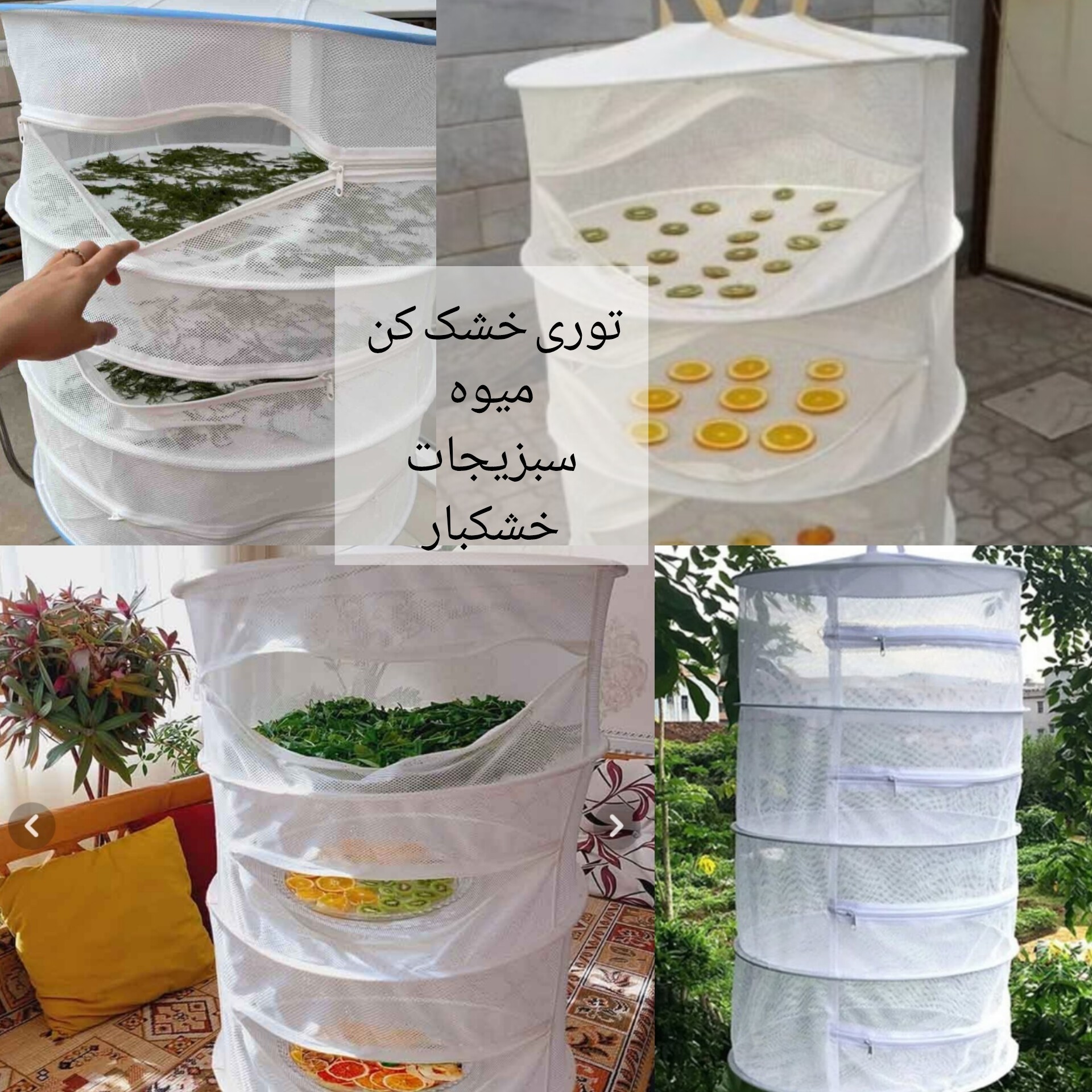 توری خشک کن میوه سبزیجات خشکبار