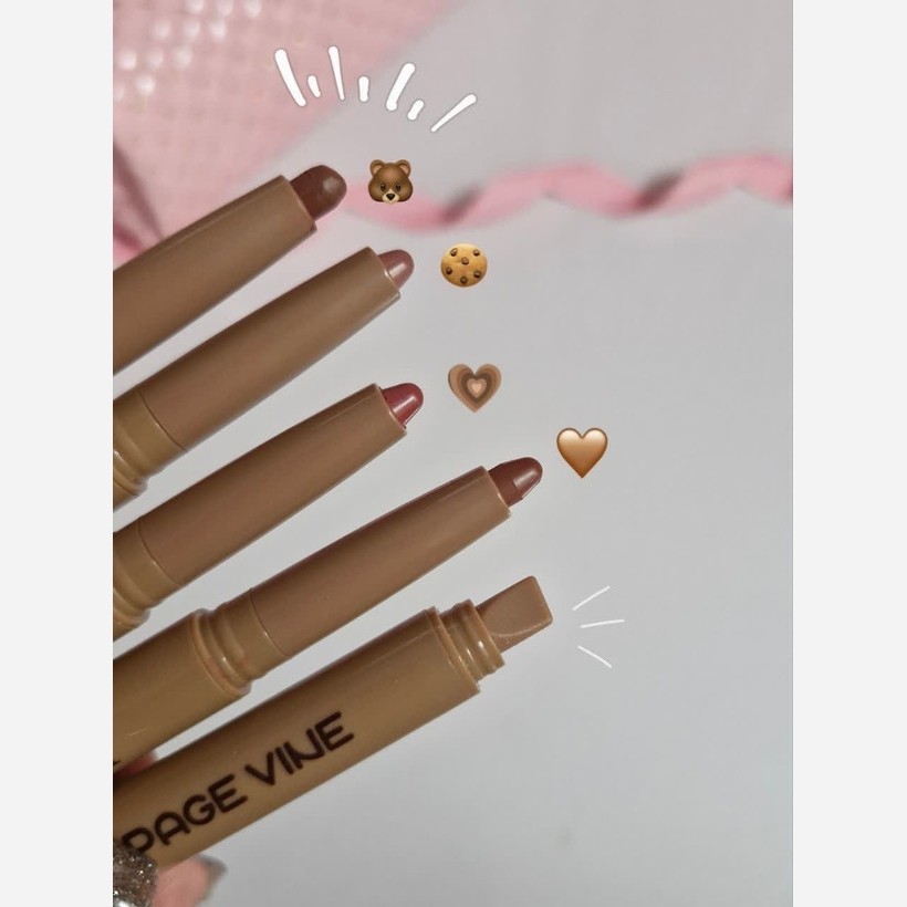 مداد و خط لب پپتاید کانتور لب page vine طرح رود