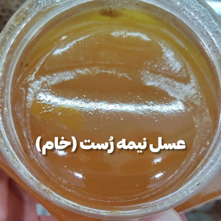 عسل طبیعی گشنیز درجه یک - با ضمانت مادام العمر (یک کیلویی)