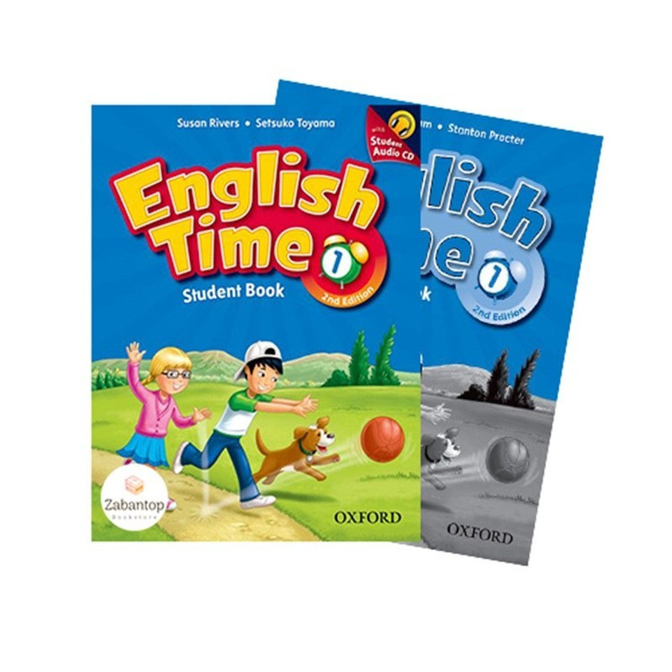 کتاب انگلیش تایم English Time 1 2nd
