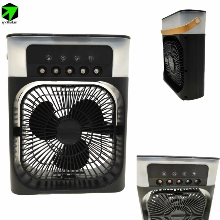 پنکه رومیزی مه پاش 5 کاناله سایز بزرگ اصلی AIR COOLER FAN