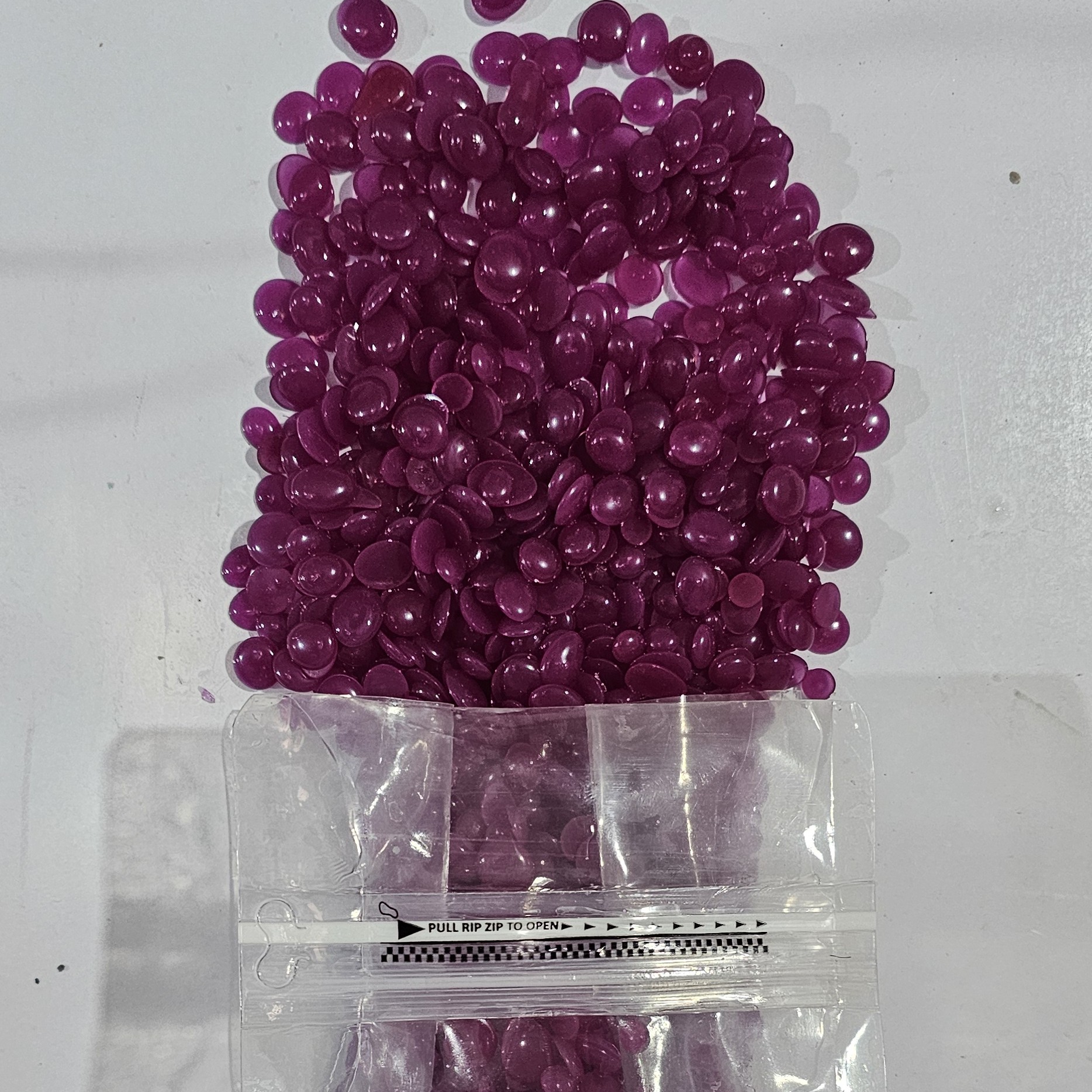 وکس مرواریدی ژله ای 300گرمی . (کیسه زیپی)