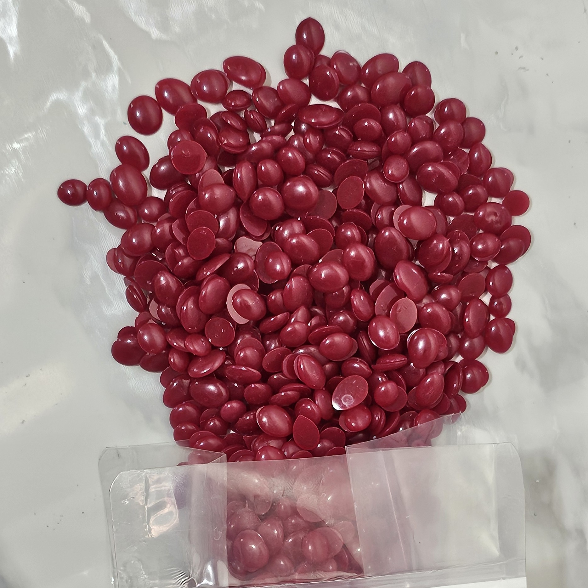 وکس مرواریدی ژله ای 300گرمی . (کیسه زیپی)