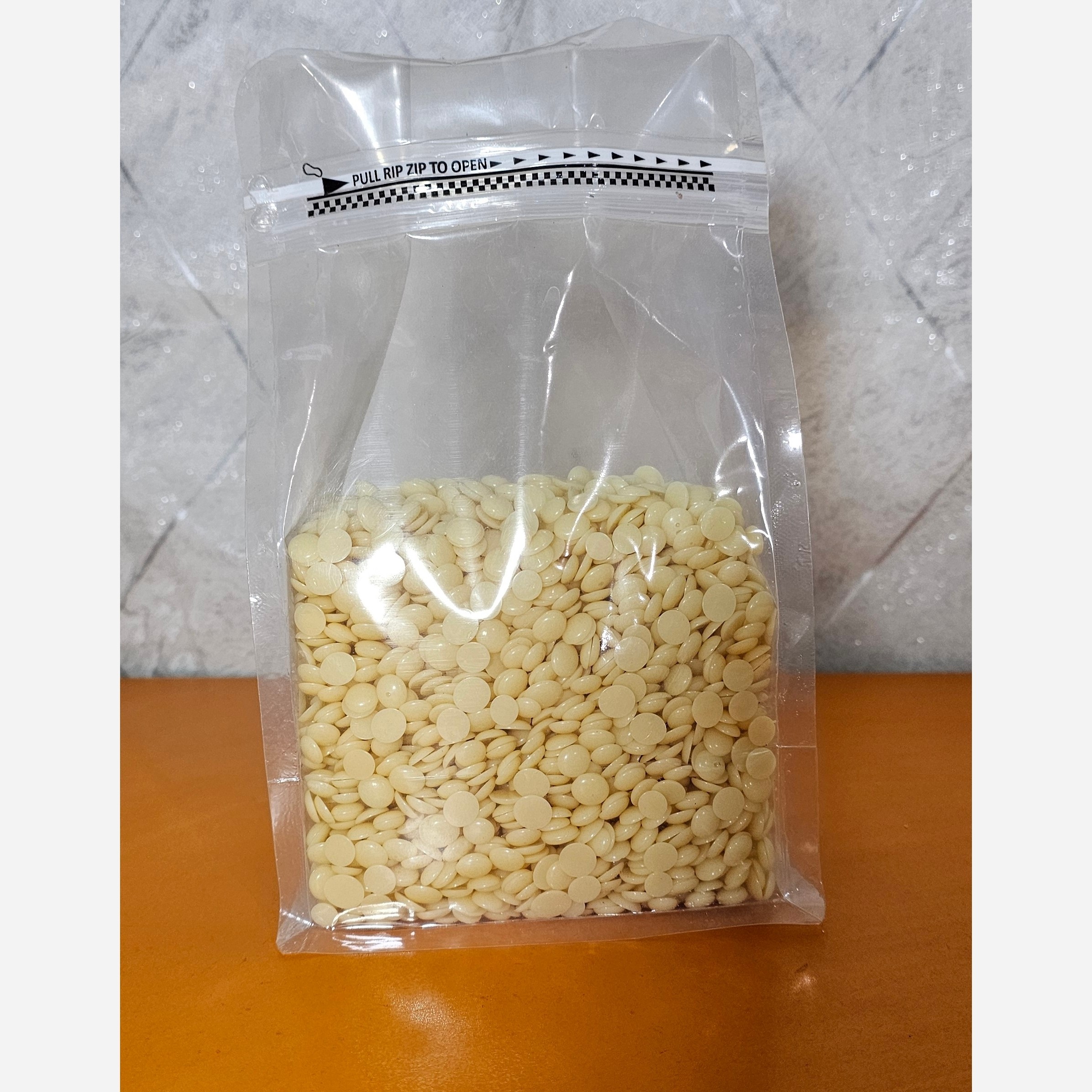 وکس مرواریدی ژله ای 300گرمی . (کیسه زیپی)