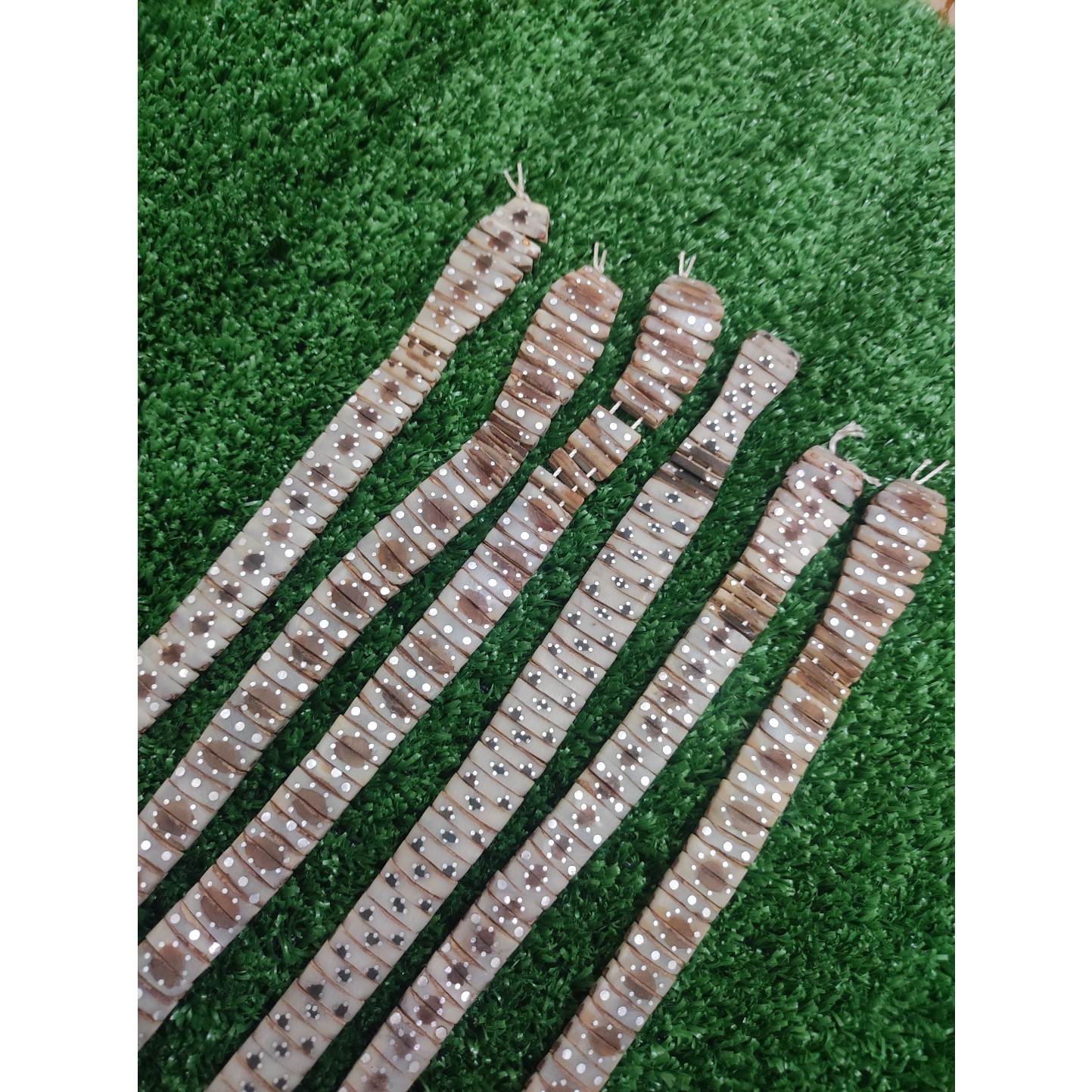 تسبیح هسته خرما میخکوب ماری تک سر کد 4