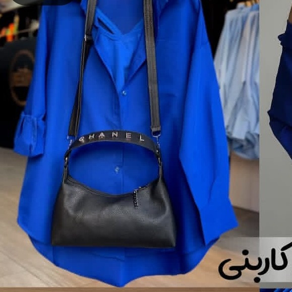 شومیز مانتویی کرپ سوپر مازراتی دارای رنگبندی و سایز بندی
