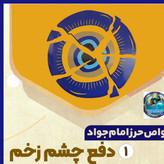 حرز امام جواد روی پوست آهو اصل دست نویس ( با کتابت آداب قمر در عقرب نوشته شده ) ( دعا اذکار ادعیه توصیه ها امام جواد