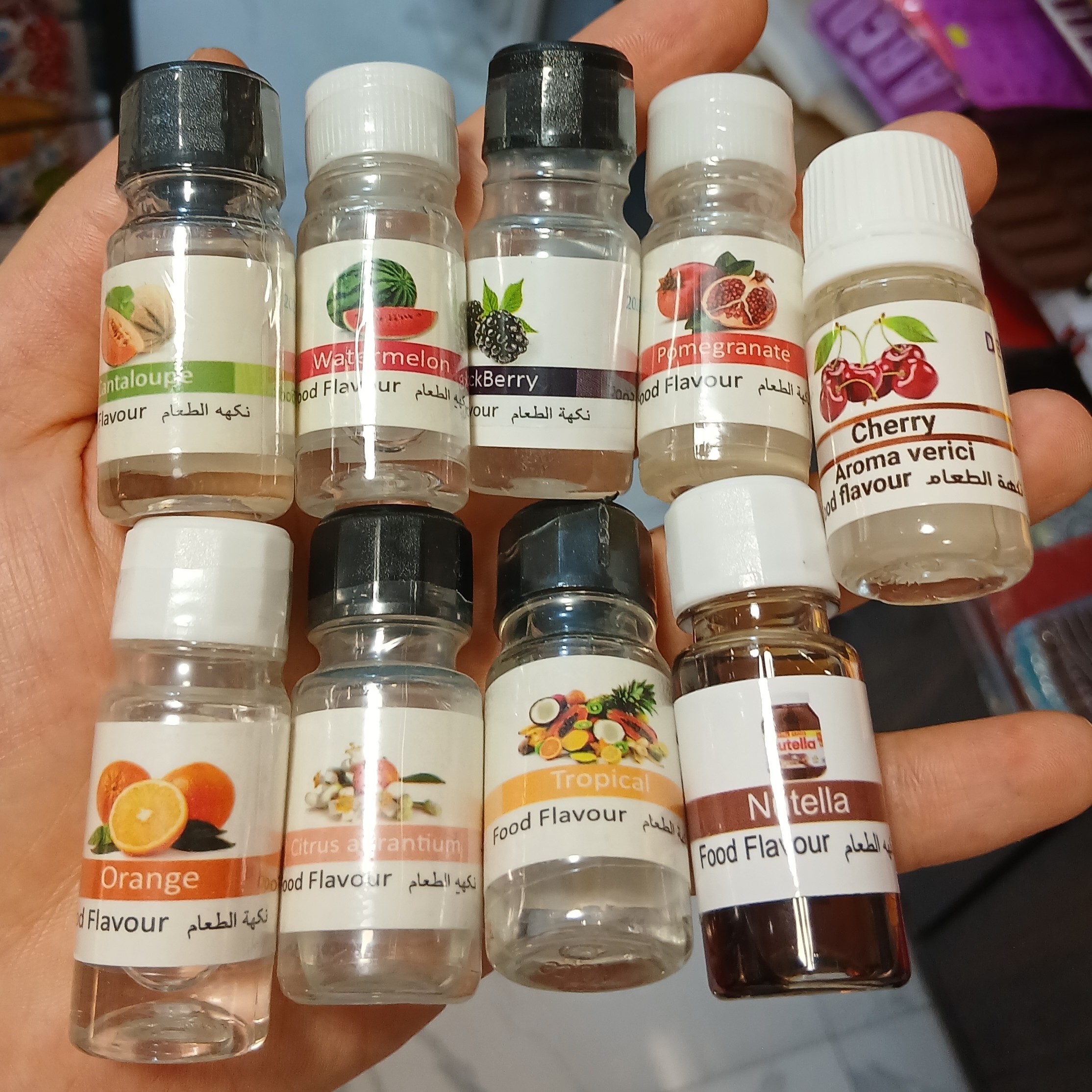 اسانس خوراکی خارجی (همه طعم ها) 15 میل