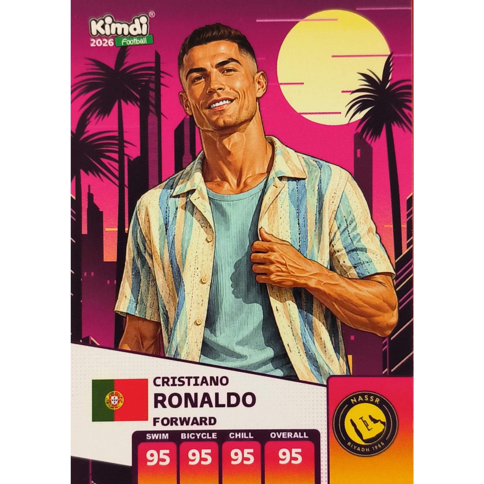 کیمدی کارت رونالدو سری سامر 2026