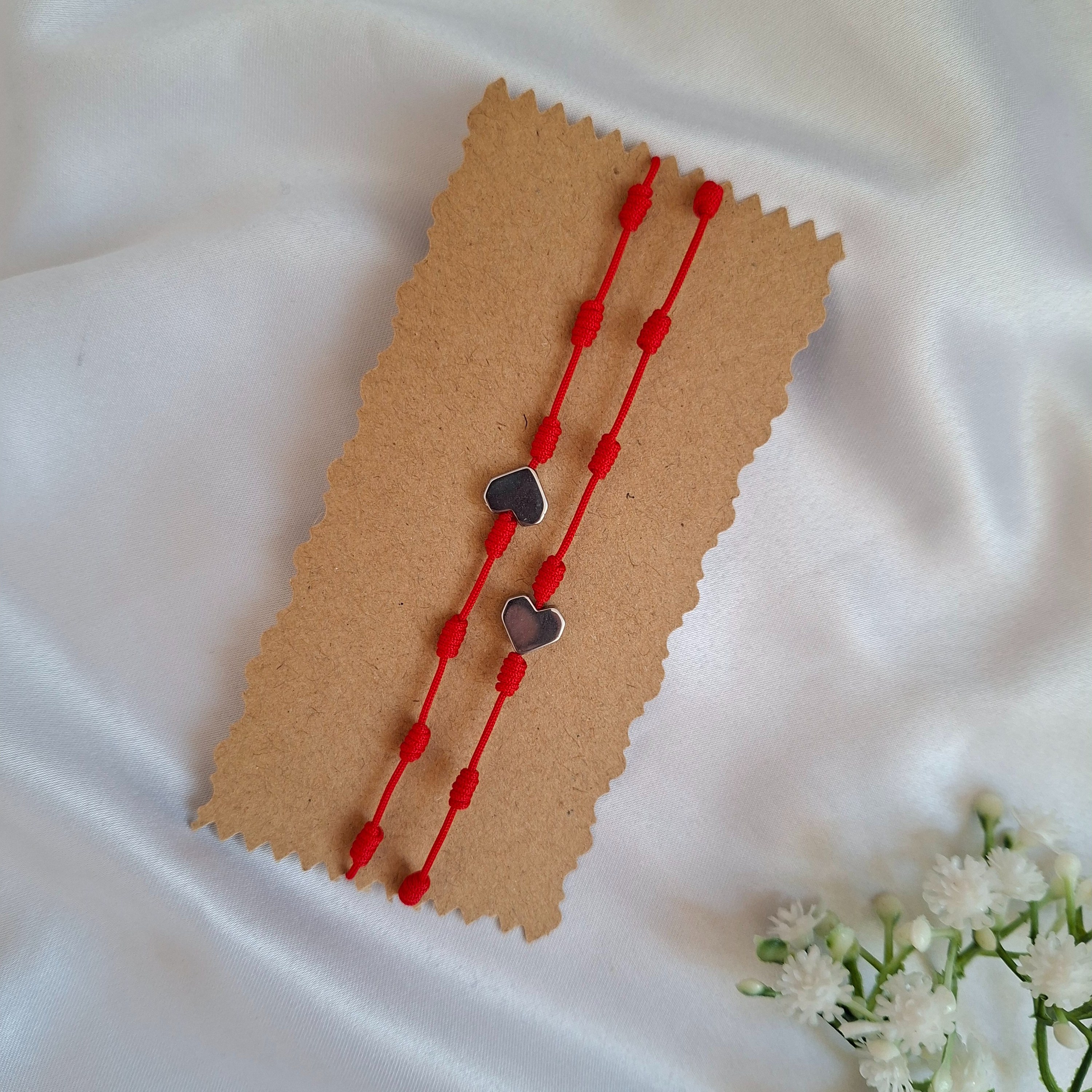 دستبند هفت گره دستبند رد استرینگ faezecraft