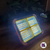 پروژکتور شارژی خورشیدی 200 وات چندحالته Solar LED light