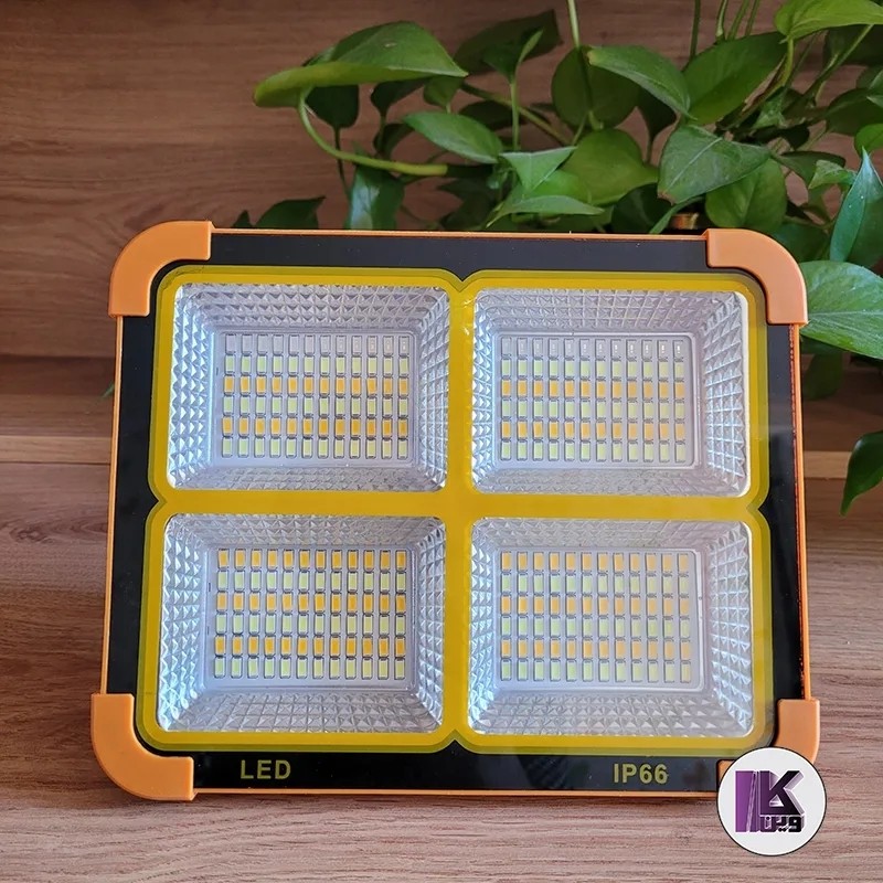 پروژکتور شارژی خورشیدی 200 وات چندحالته Solar LED light