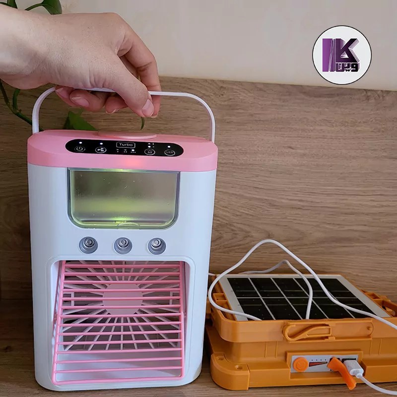 پروژکتور شارژی خورشیدی 200 وات چندحالته Solar LED light
