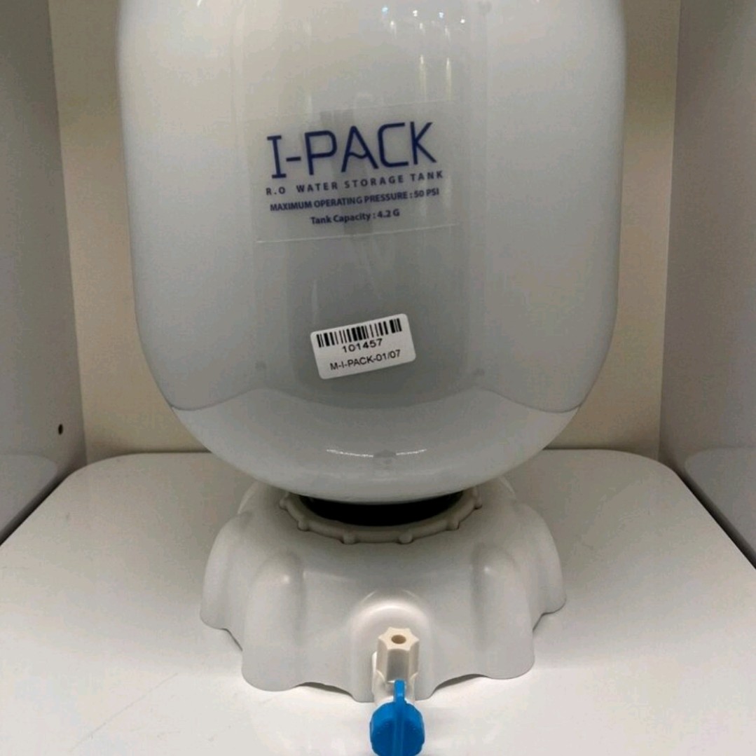 مخزن تصفیه آب آی پک IPACK با ظرفیت4/2 گالن 18 ماه گارانتی