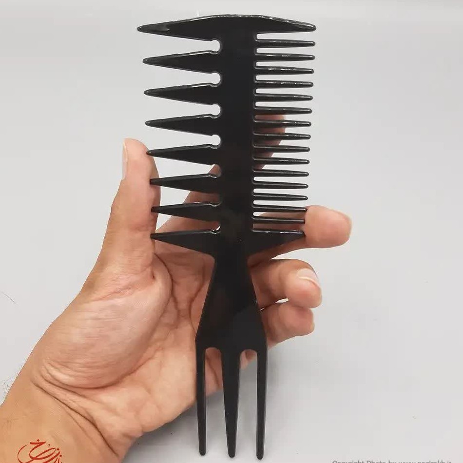 شانه مو سه حالته