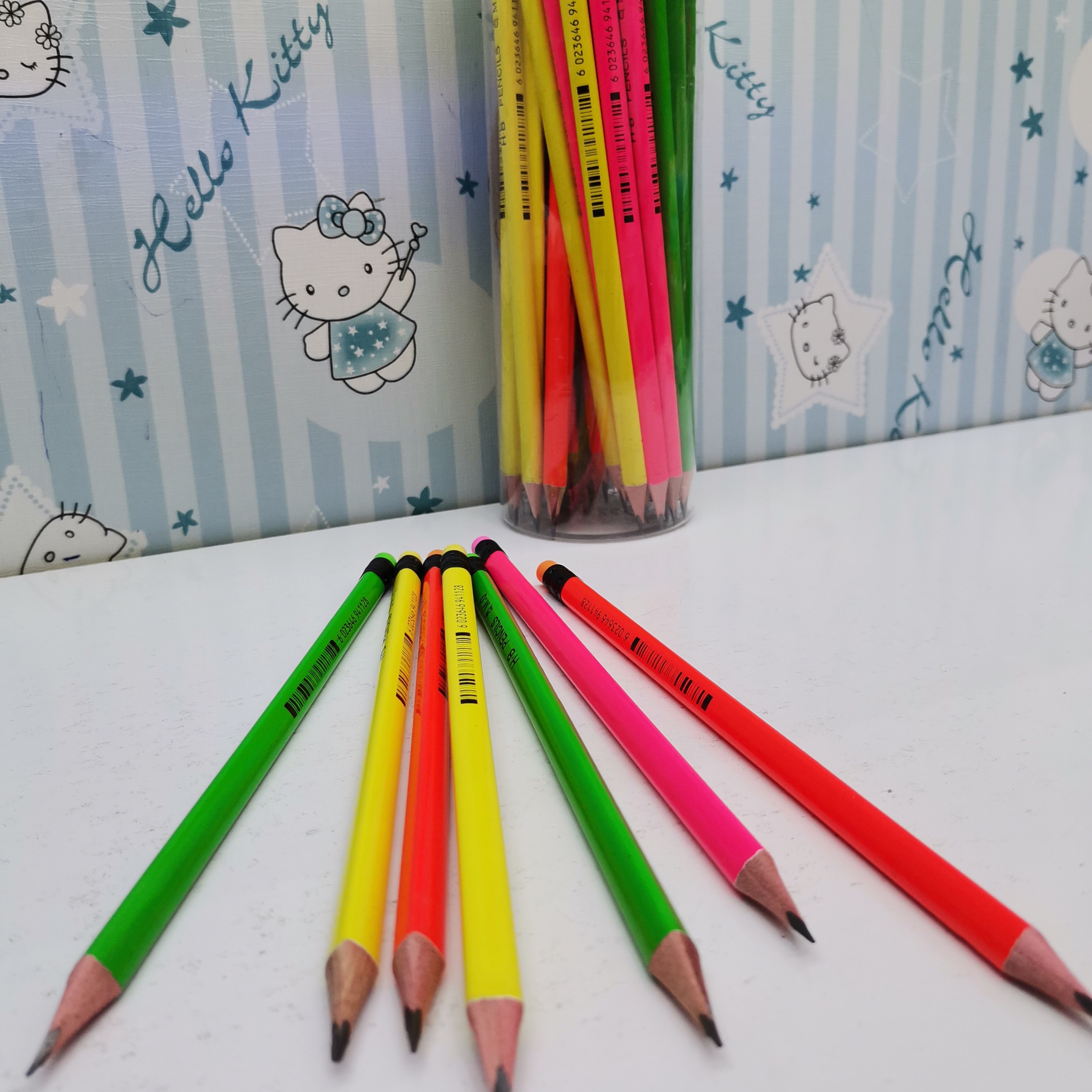 مداد مشکی مثلثی پاک کن دار ساده