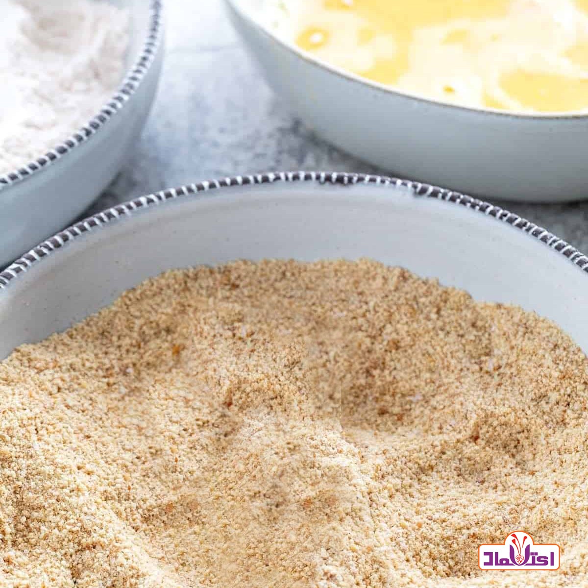 پودر سوخاری اعلا 500 گرمی اعتماد خالص (آرد سوخاری)