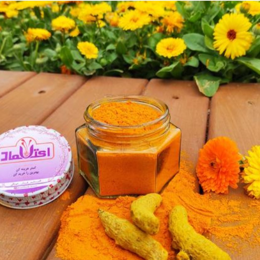 زردچوبه زرین 250 گرمی تازه سابیده (تخفیف شگفت انگیز )