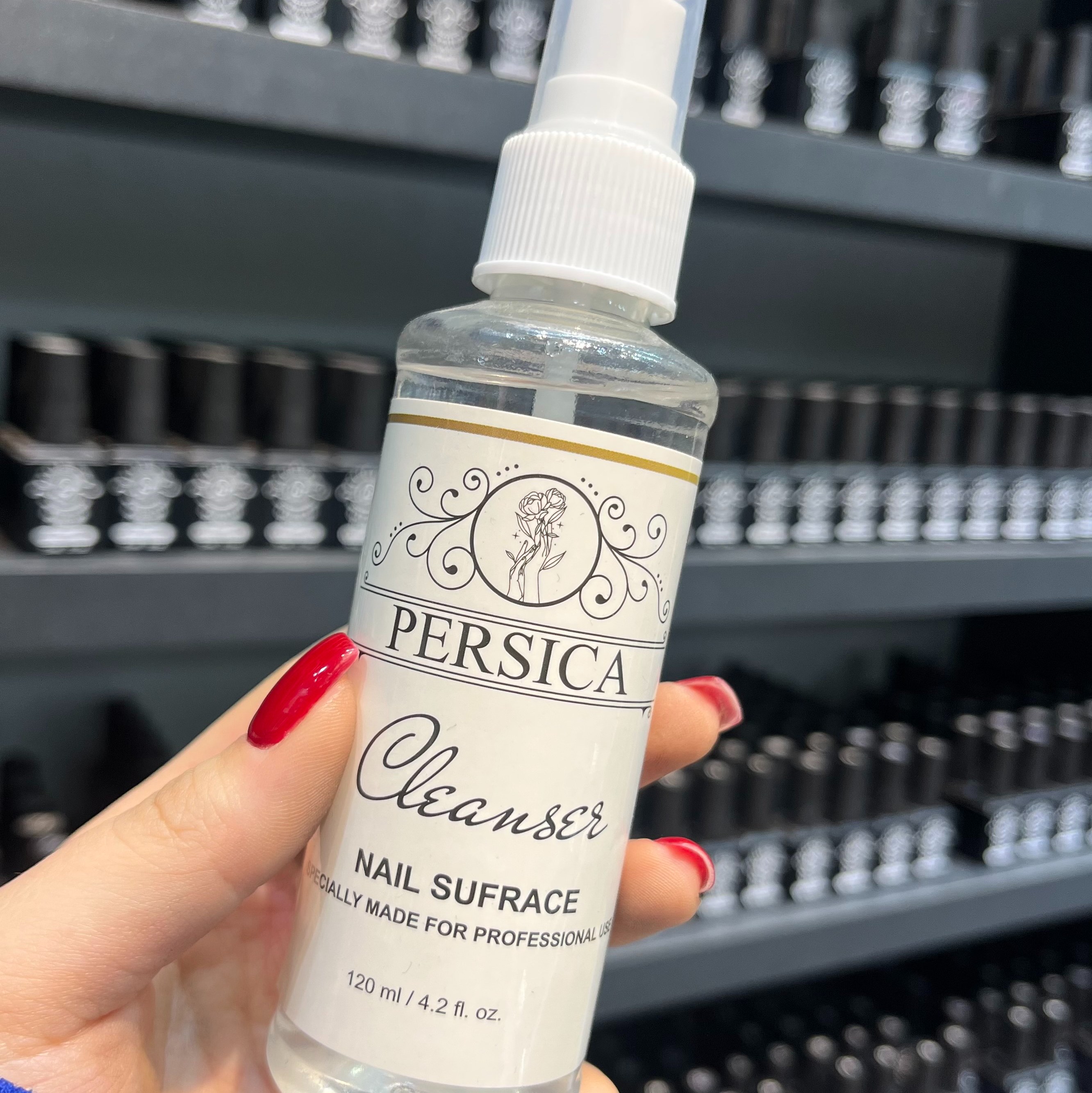 کلینزر دهیدراتور ناخن 120 میل پرسیکا PERSICA