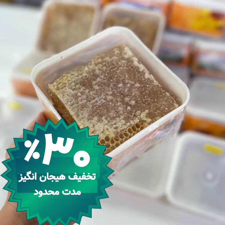 عسل طبیعی چهل گیاه باموم سبلان( یک کیلویی)